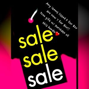 Closet Clear Out - Sale Sale Sale !!!!